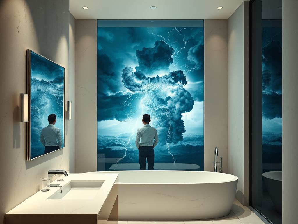 „Selbsterkenntnis & Intuition“ – Persönlichkeit – Der Spiegel und der Sturm: Wie du ein stabiles Selbstbild in lauten Zeiten baust