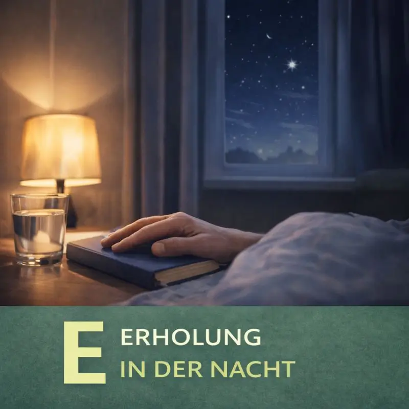 Originalgrafik: Erholung in der Nacht