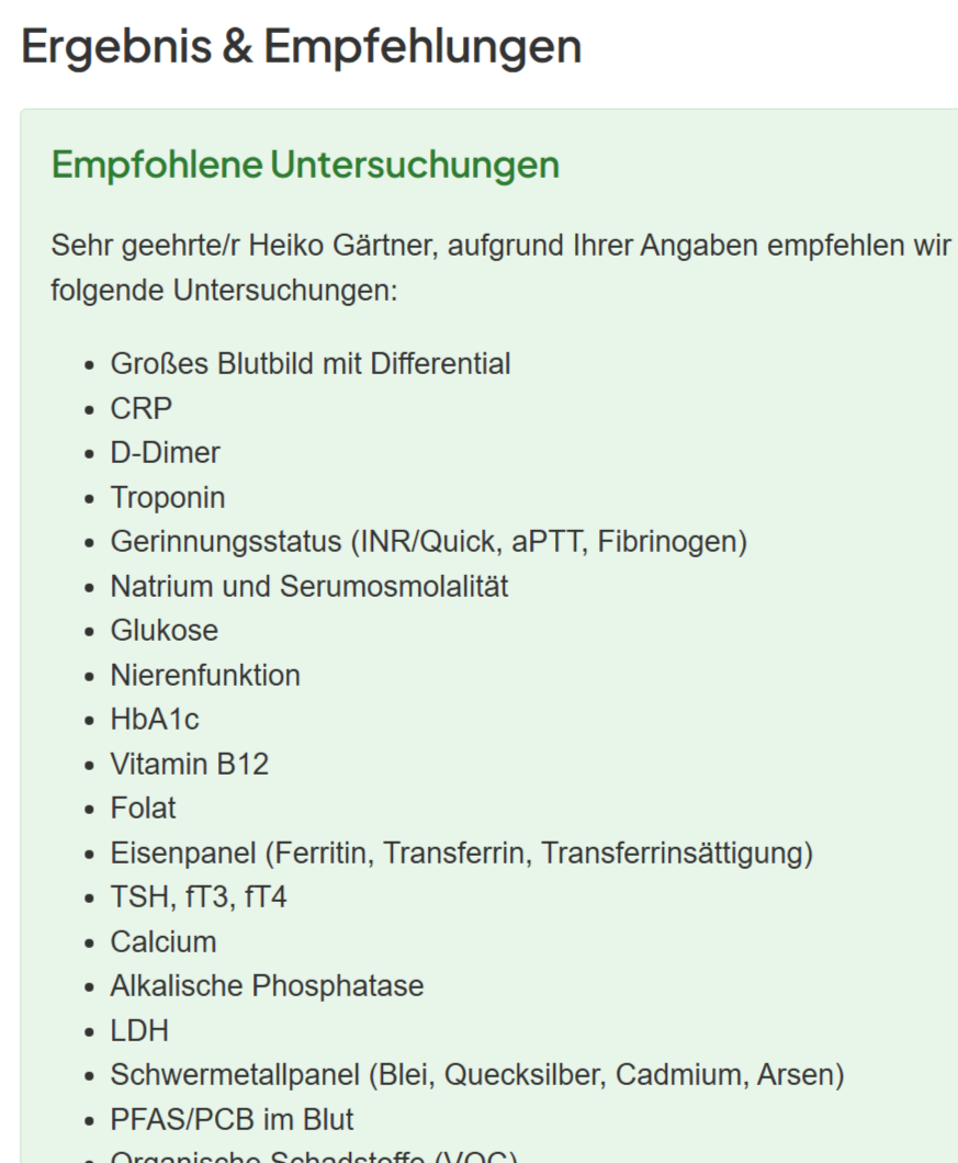 Screenshot oder Mockup des 30-Punkte-Fragebogens