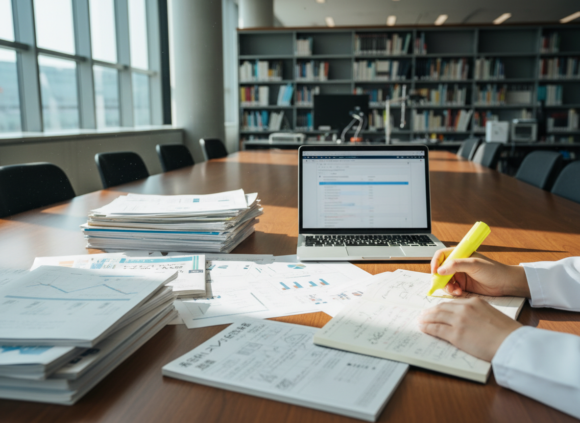Wissenschaftliche Quellenprüfung mit klinischen Studien, Fachartikeln und Registern zur Einordnung von AWG und QPA